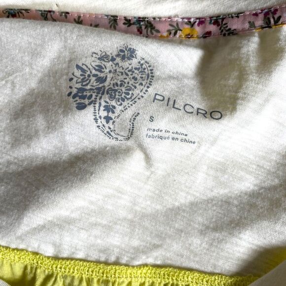 Pilcro & The Letterpress Anthropologie V Neck LS Tee - Picture 7 of 7